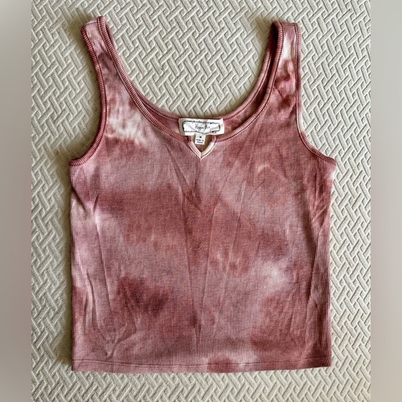 Hippie Rose Tops - Clay Tie-dye Tank